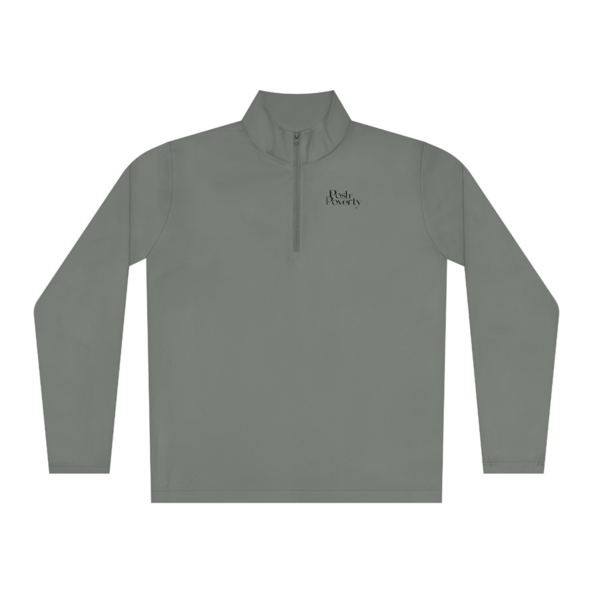 Posh Poverty Unisex Quarter-Zip Pullover