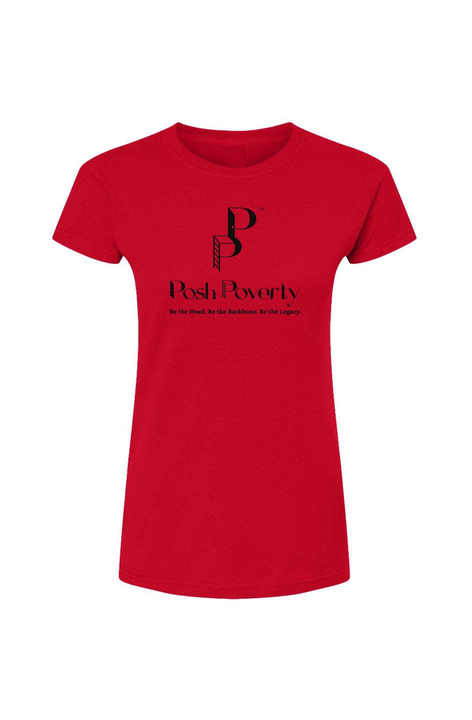 Posh Poverty Women's Fine Jersey T-Shirt