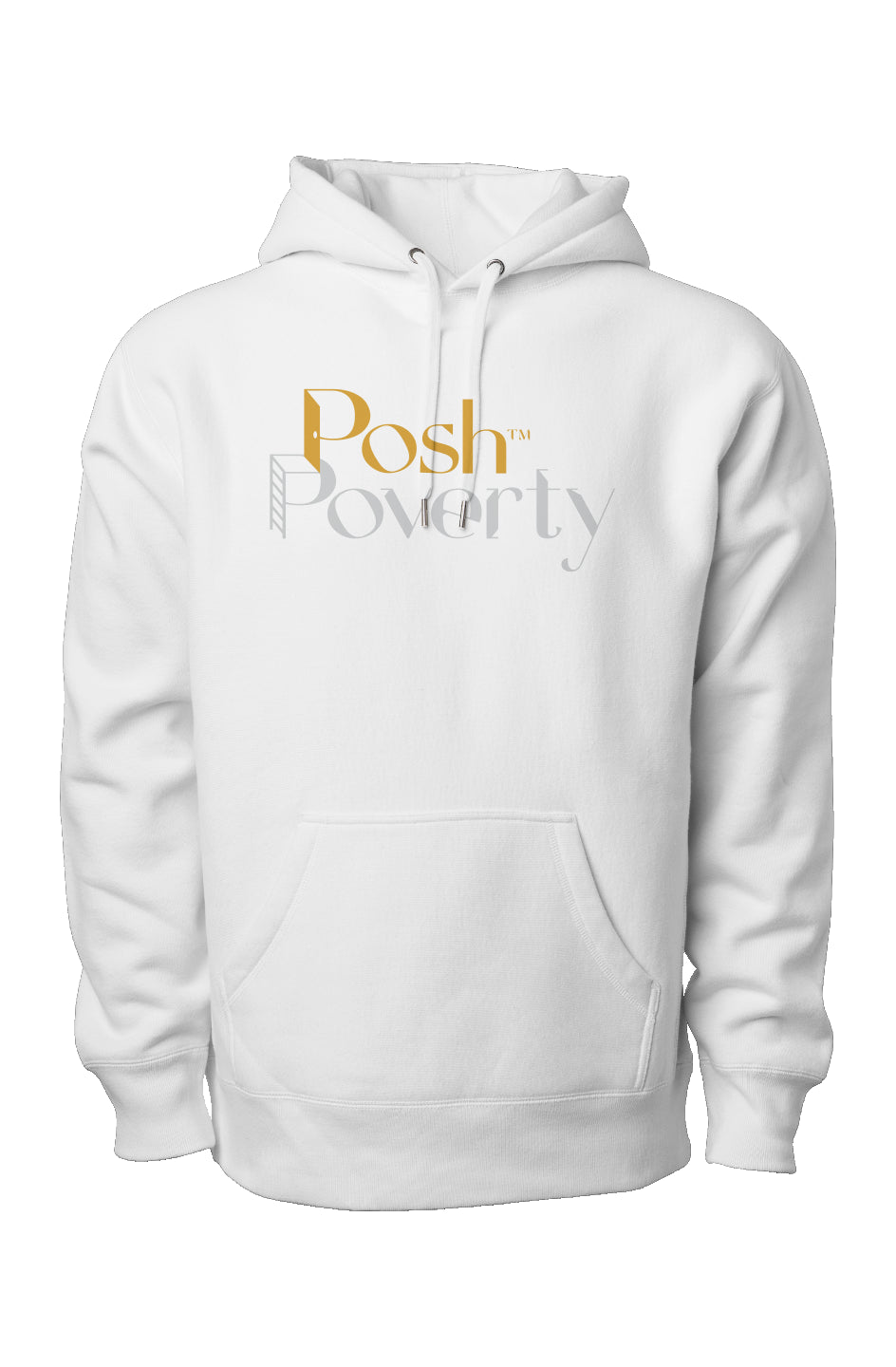 Posh Poverty Legend Premium Heavyweight Cross Grain Hoodie