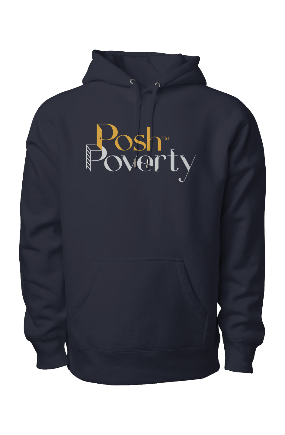 Posh Poverty Legend Premium Heavyweight Cross Grain Hoodie