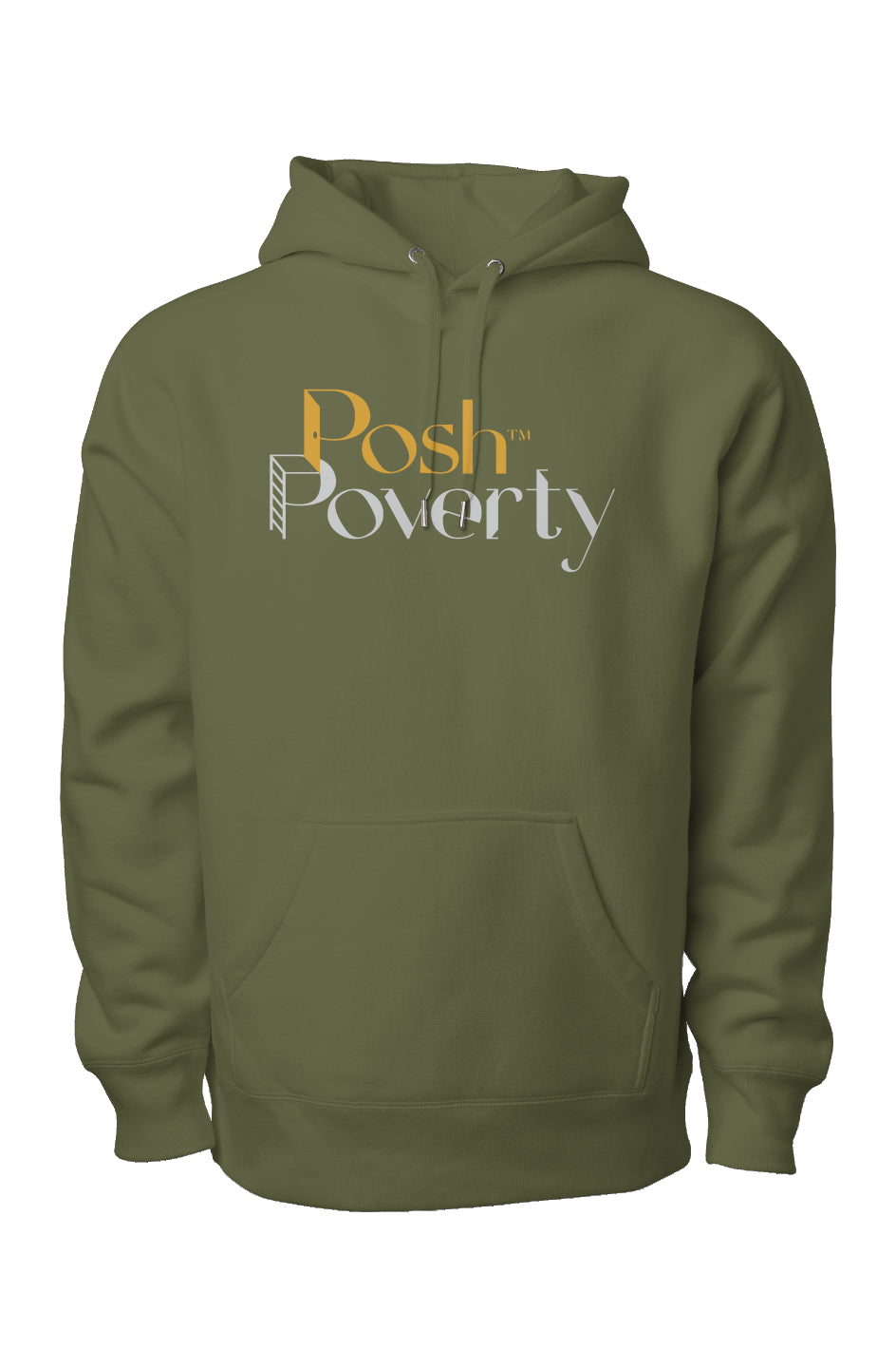 Posh Poverty Legend Premium Heavyweight Cross Grain Hoodie