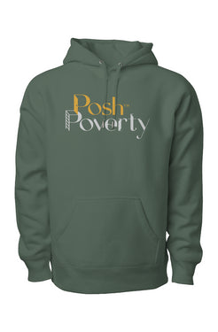 Posh Poverty Legend Premium Heavyweight Cross Grain Hoodie