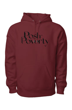 Posh Poverty Legend Premium Heavyweight Cross Grain Hoodie