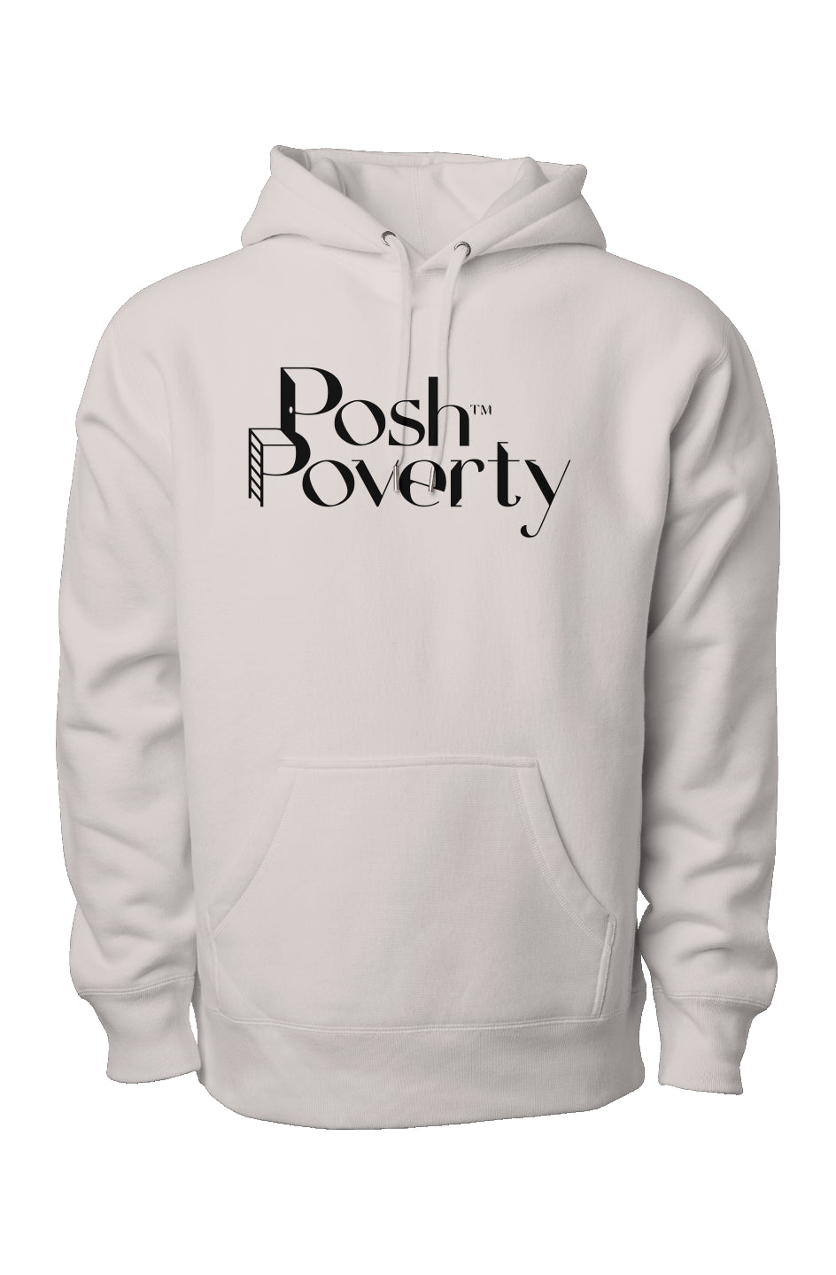 Posh Poverty Legend Premium Heavyweight Cross Grain Hoodie