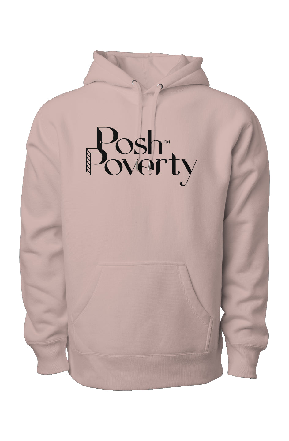 Posh Poverty Legend Premium Heavyweight Cross Grain Hoodie