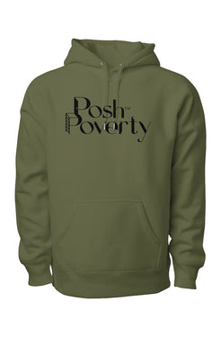 Posh Poverty Legend Premium Heavyweight Cross Grain Hoodie