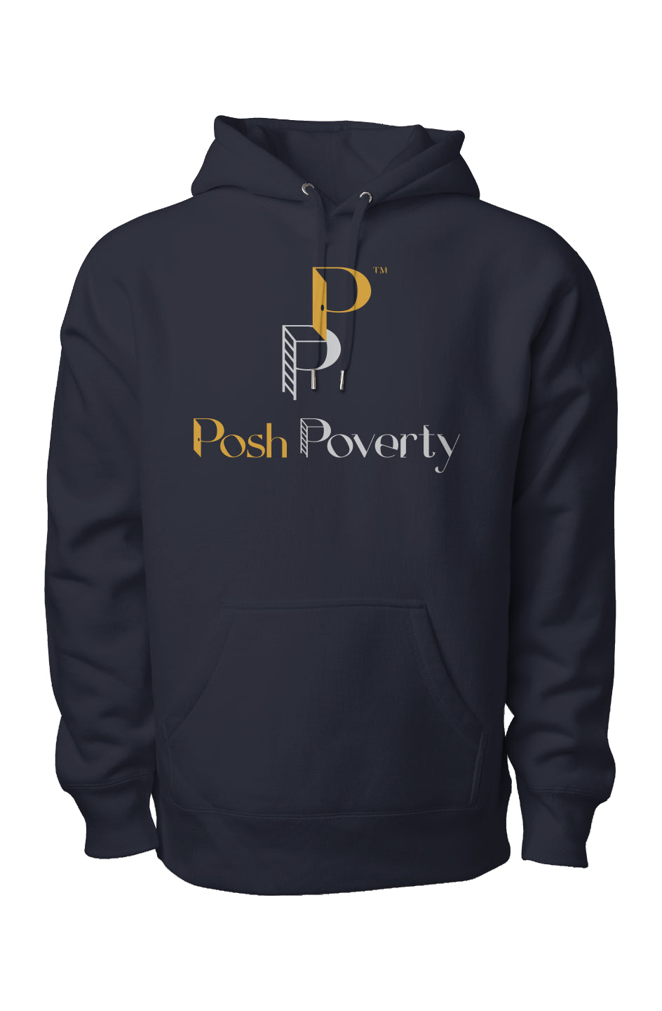 Posh Poverty Legend Premium Heavyweight Cross Grain Hoodie