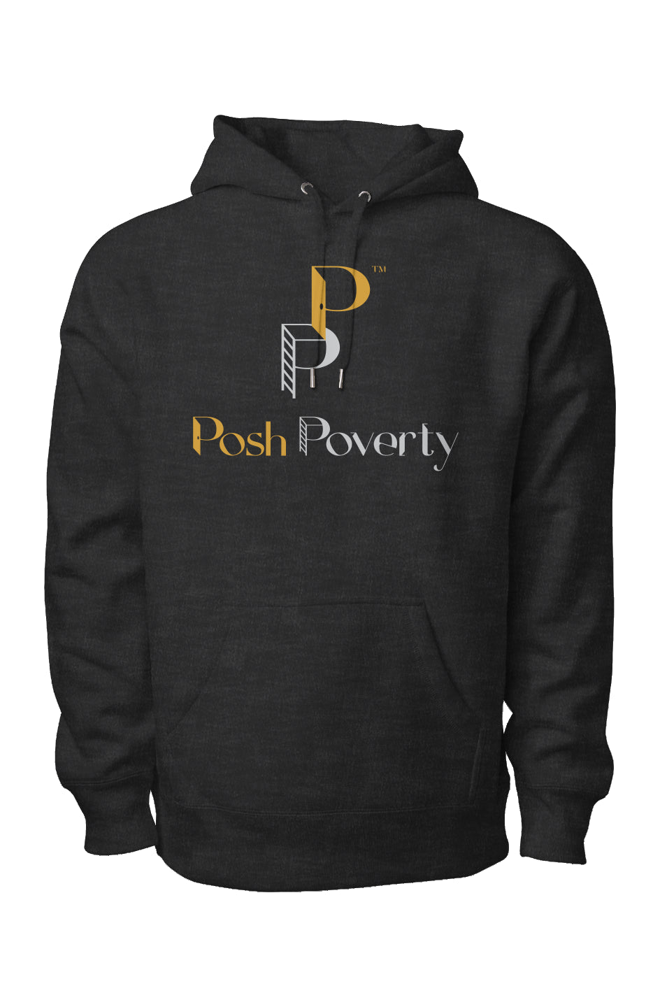 Posh Poverty Legend Premium Heavyweight Cross Grain Hoodie