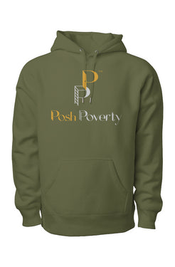 Posh Poverty Legend Premium Heavyweight Cross Grain Hoodie