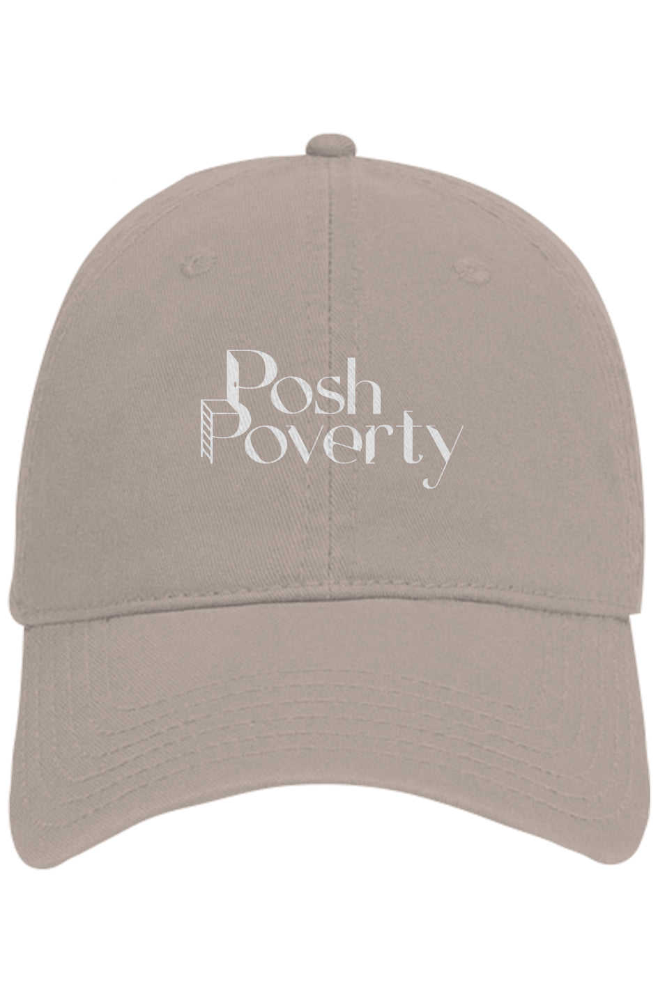 Posh Poverty Non Embroidered Dad Hat