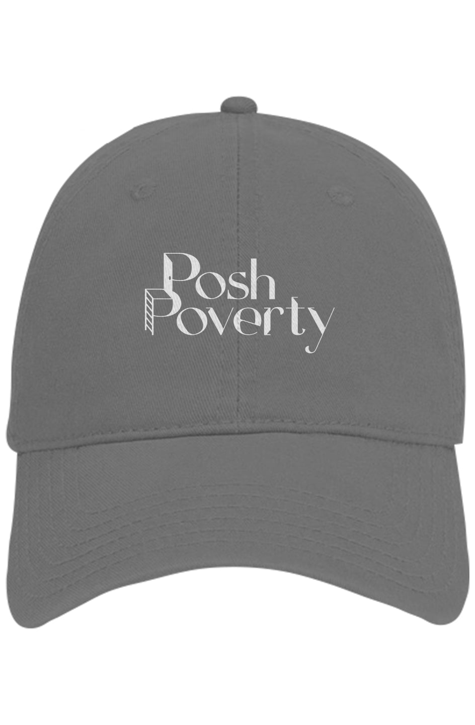 Posh Poverty Non Embroidered Dad Hat