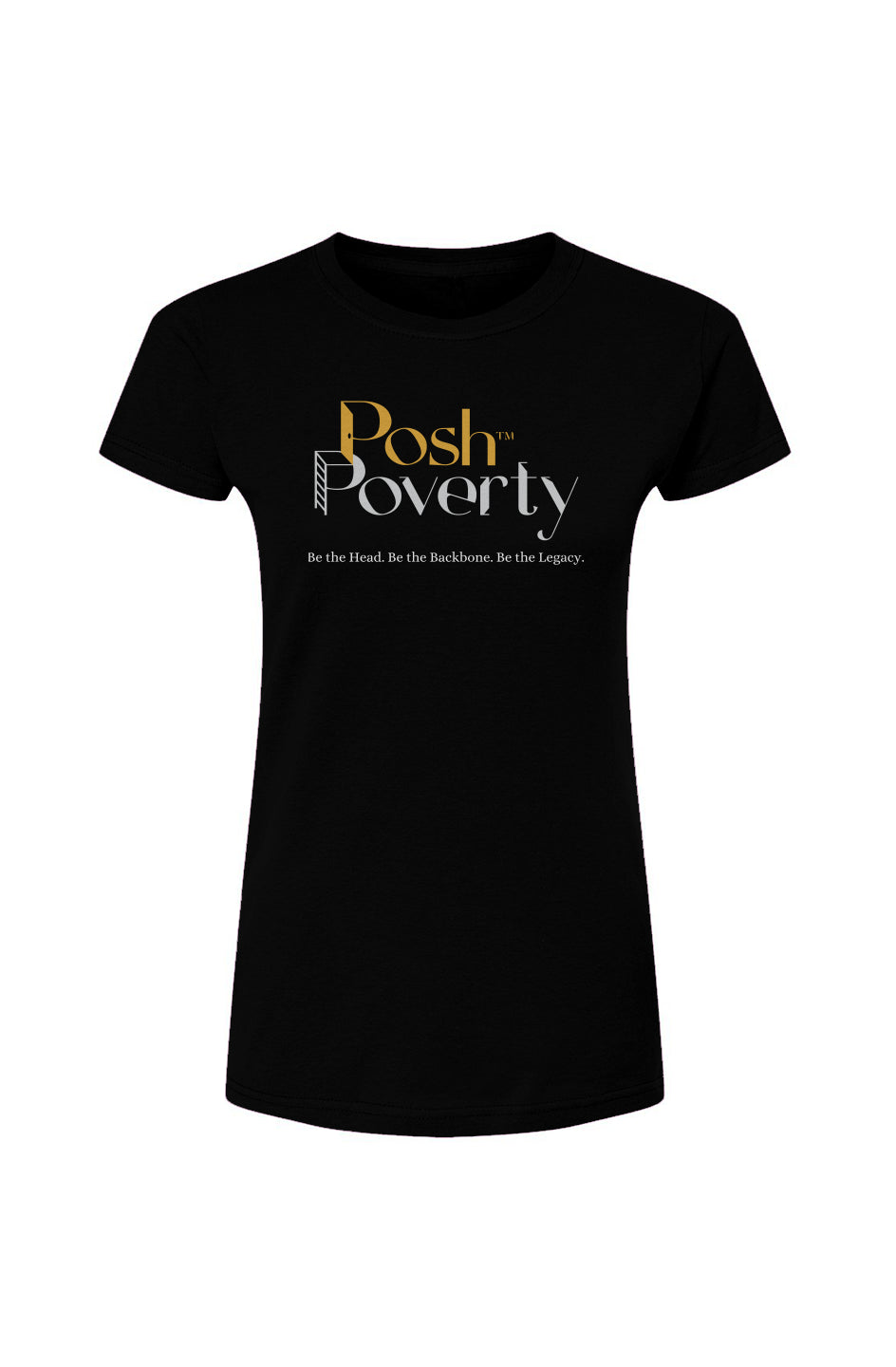 Posh Poverty Women's Fine Jersey T-Shirt