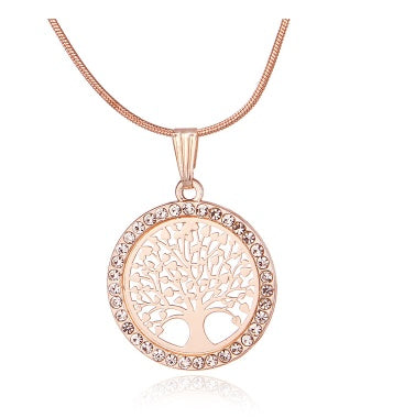 Celtic Tree of Life Cubic Zirconia Pendant