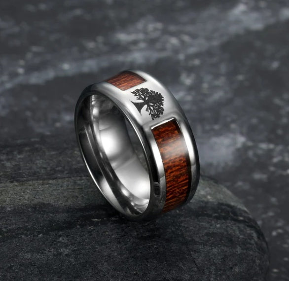 Timber Soul Tree of Life Ring