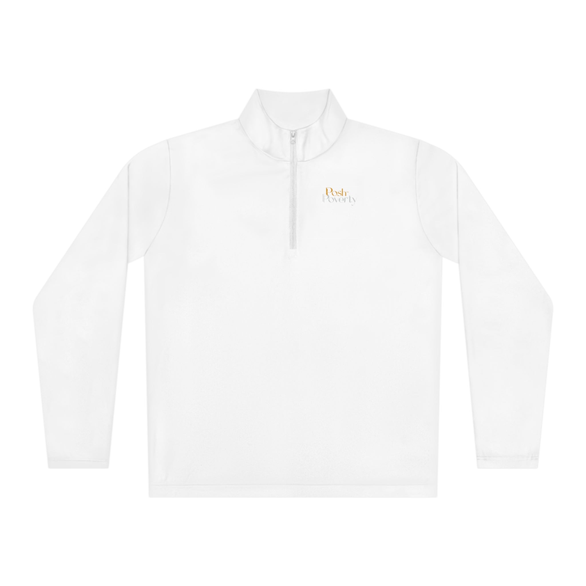 Posh Poverty Unisex Quarter-Zip Pullover