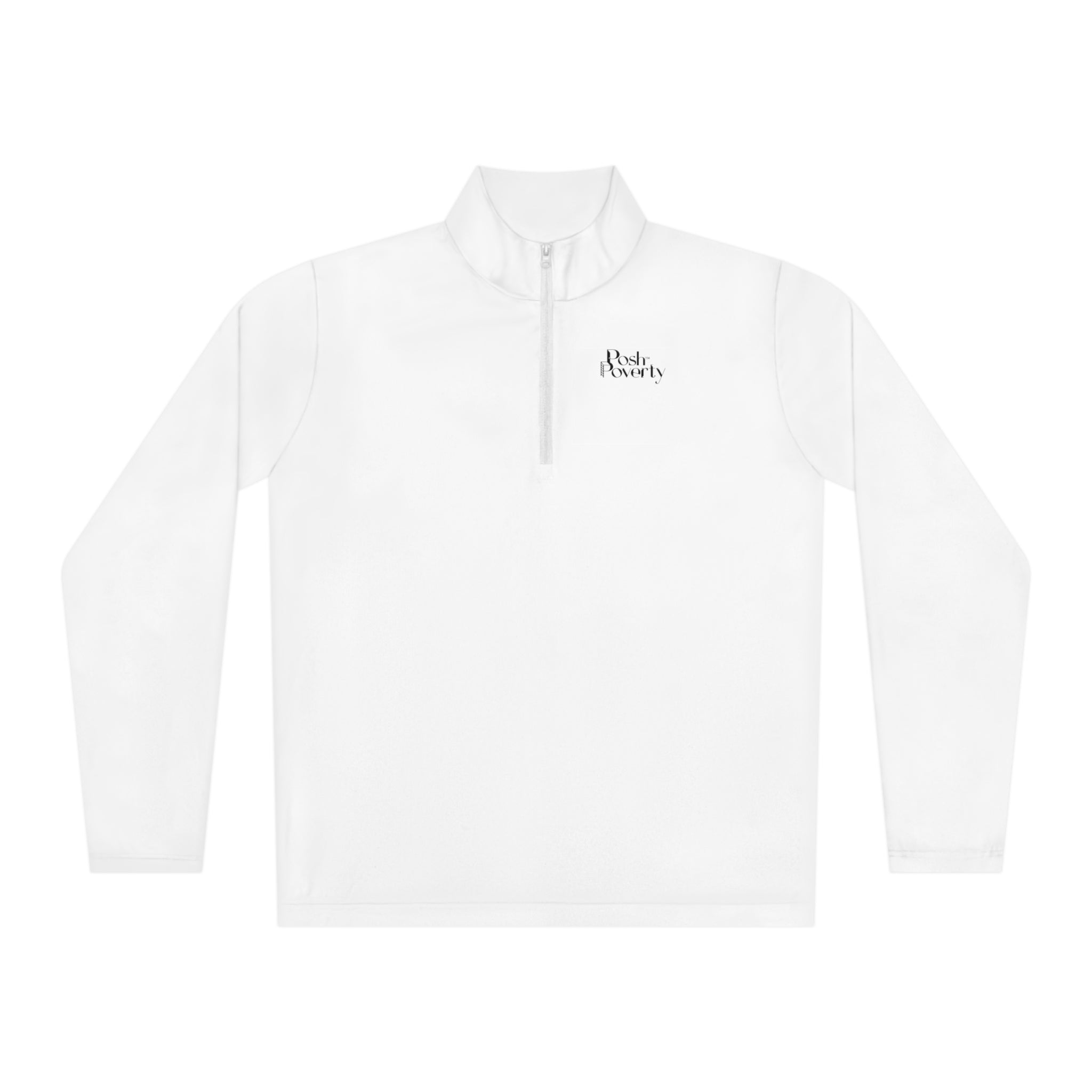 Posh Poverty Unisex Quarter-Zip Pullover