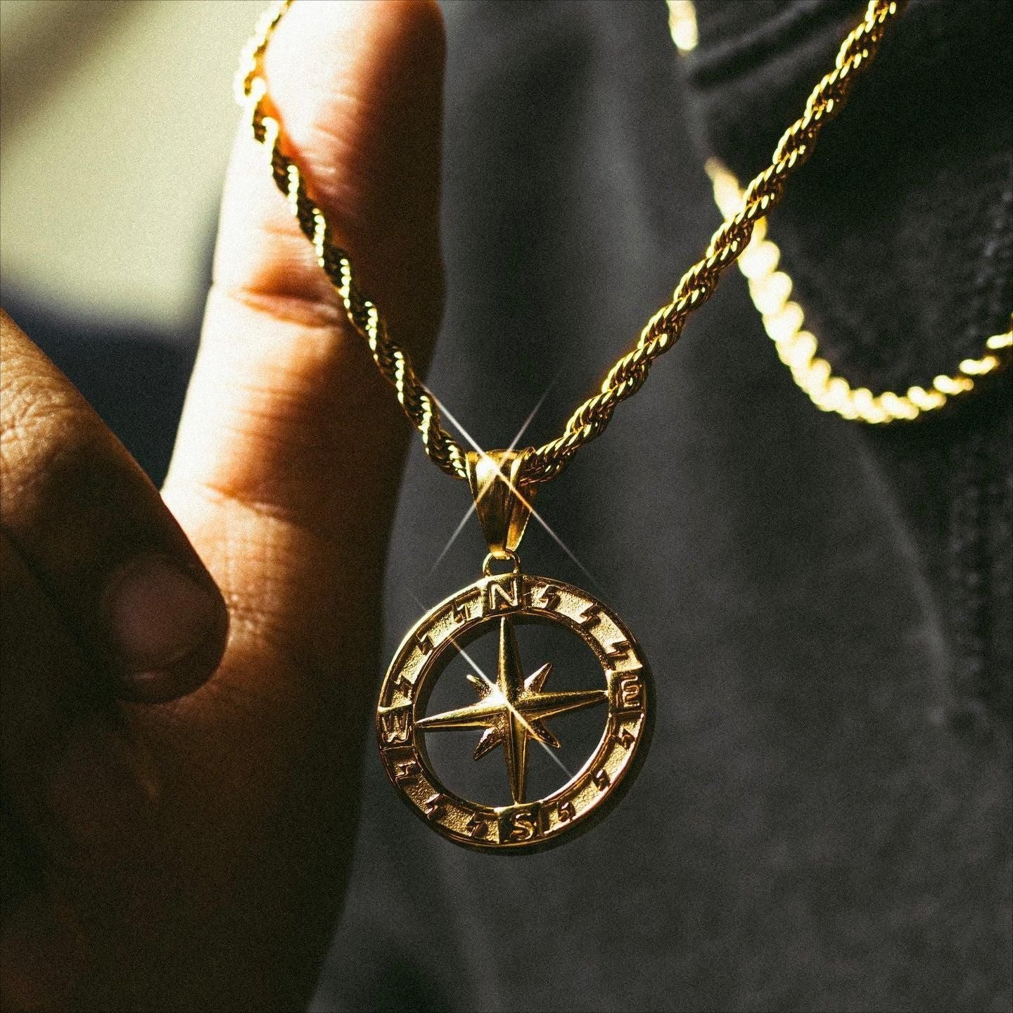 Purposeful Journey Compass Necklace