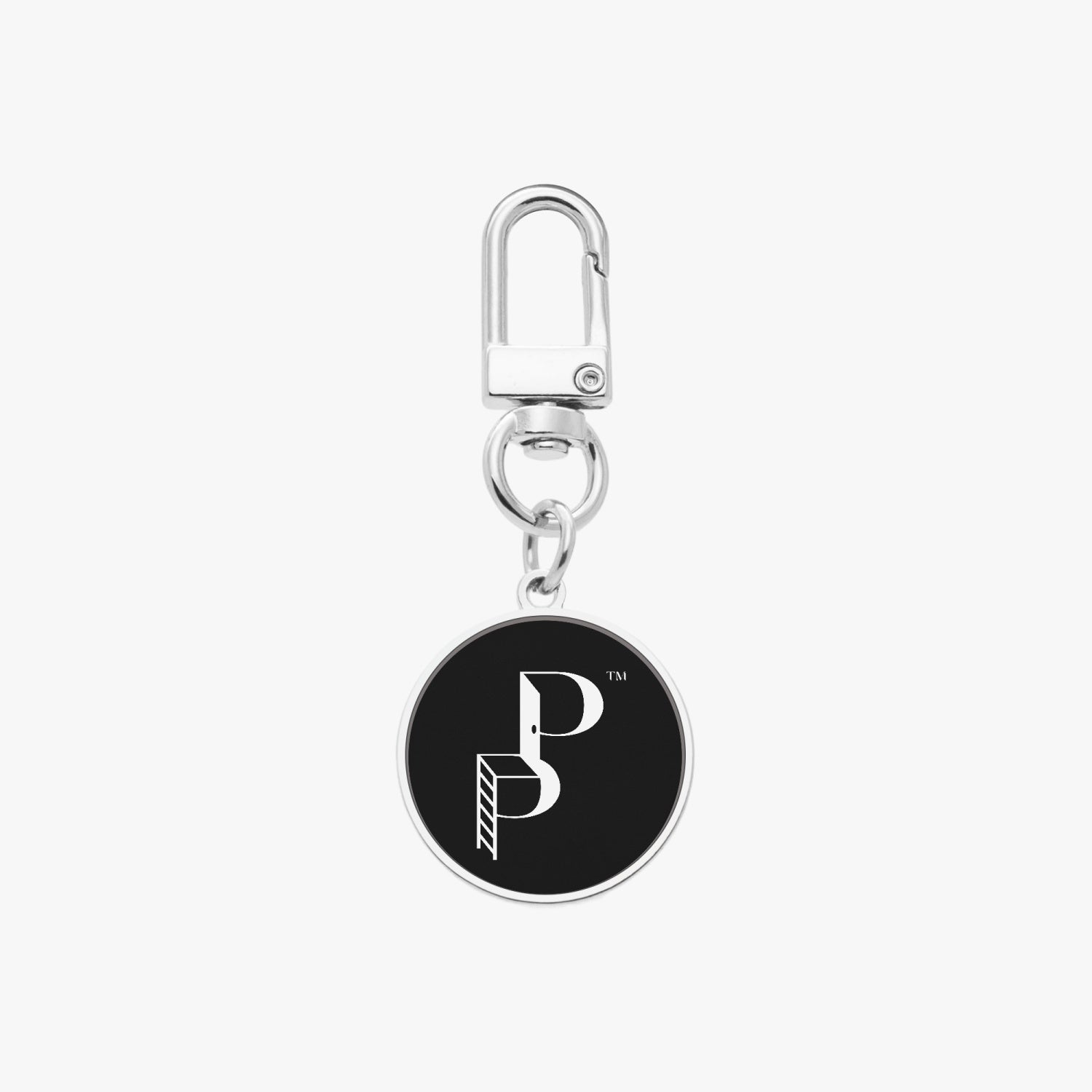 Posh Poverty Metal Keychain