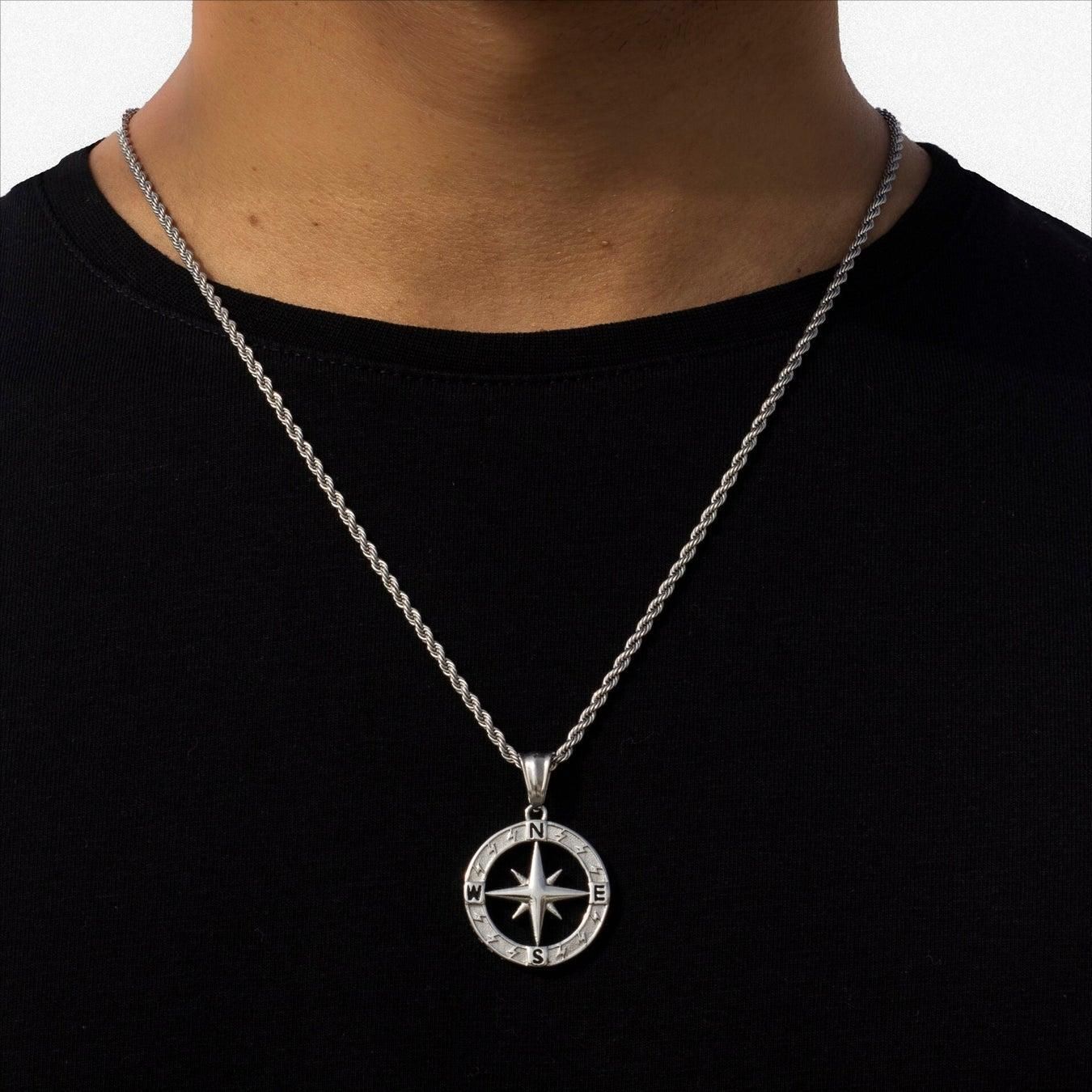 Purposeful Journey Compass Necklace