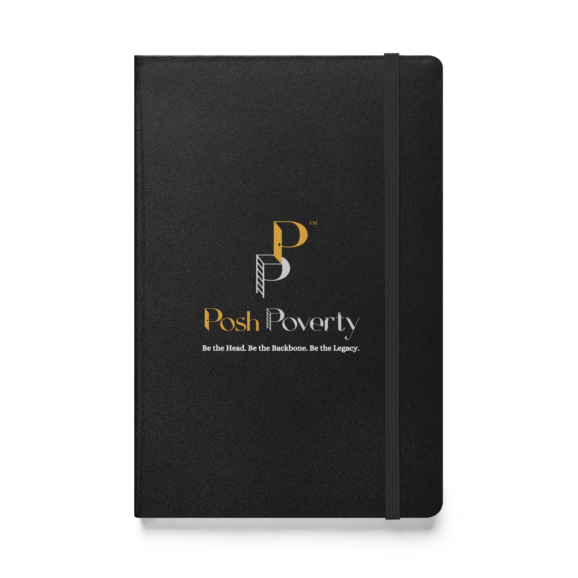 Posh Poverty Hardcover Bound Notebook