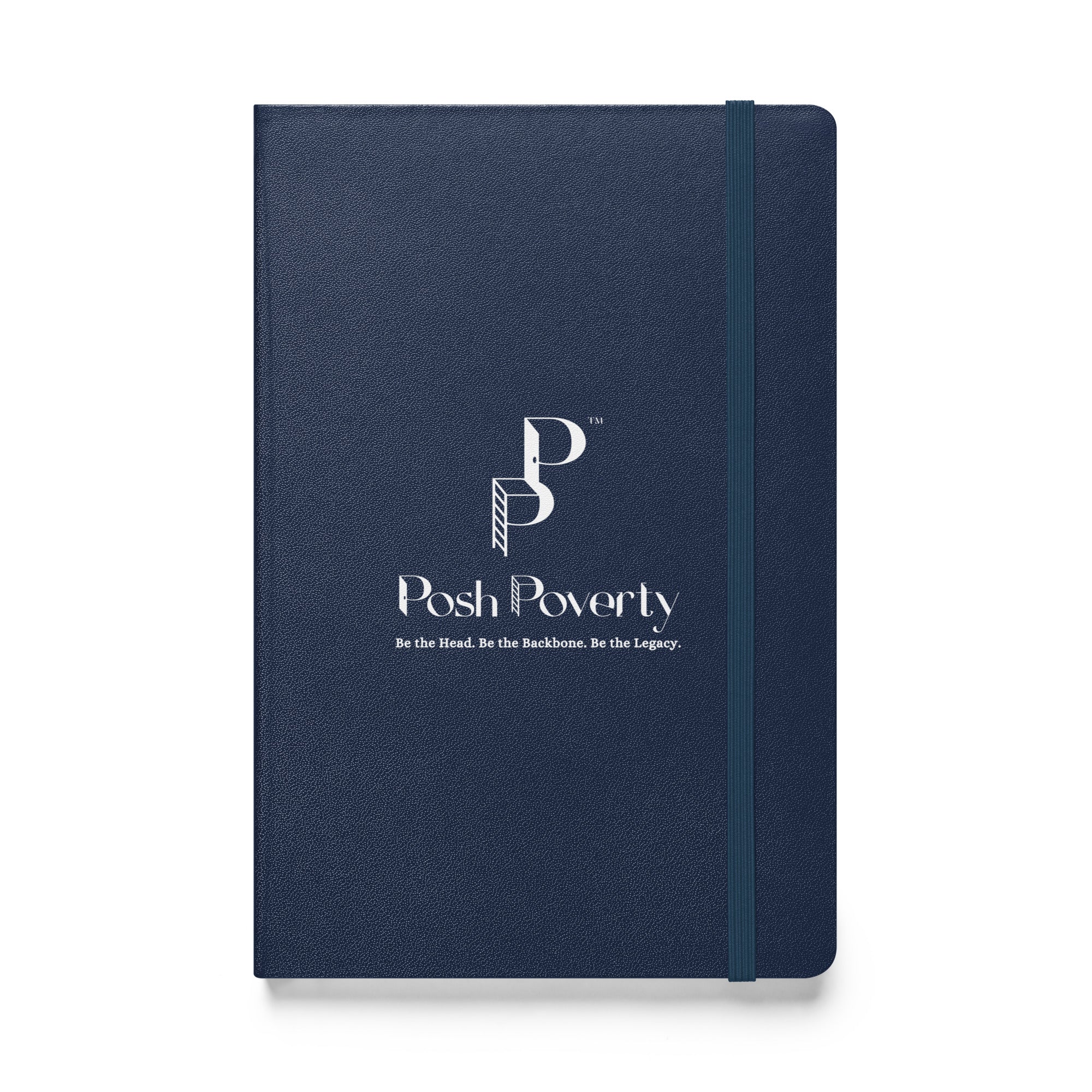 Posh Poverty Hardcover Bound Notebook