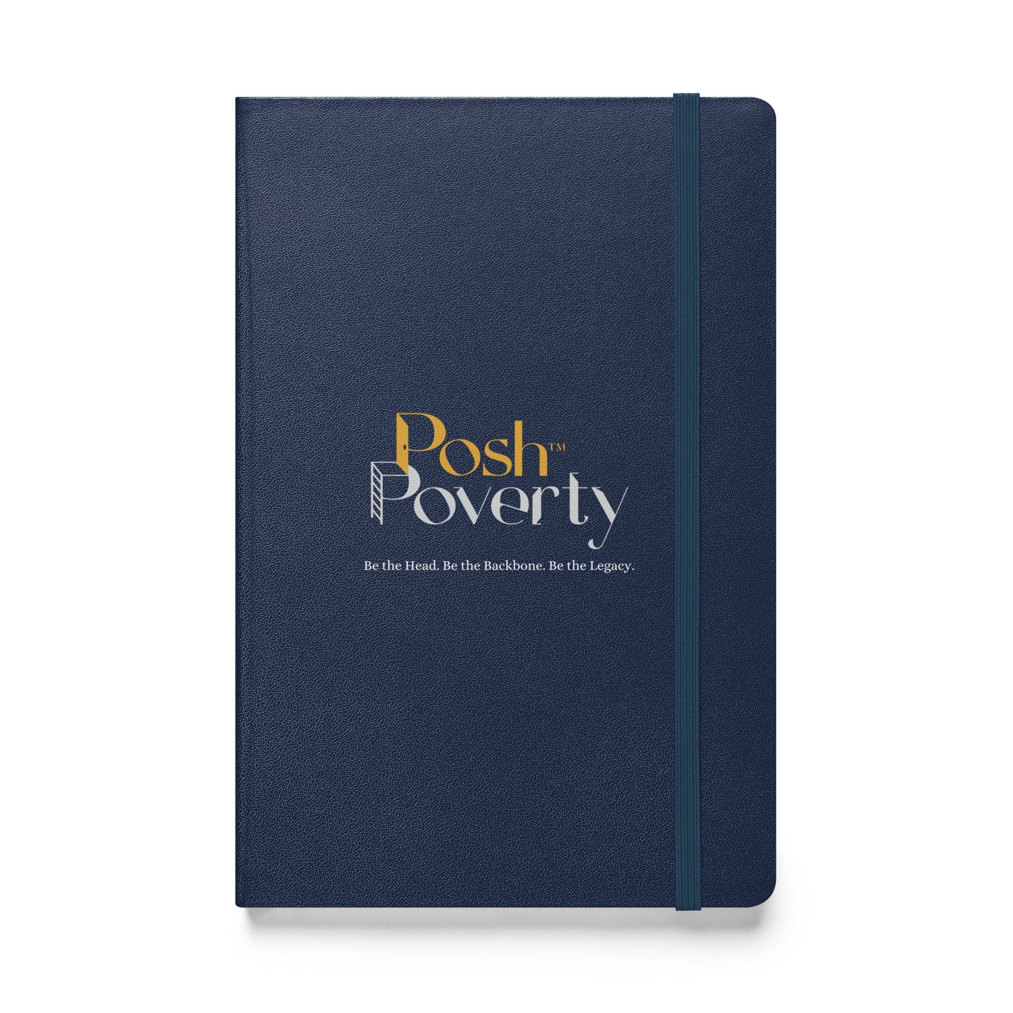 Posh Poverty Hardcover Bound Notebook