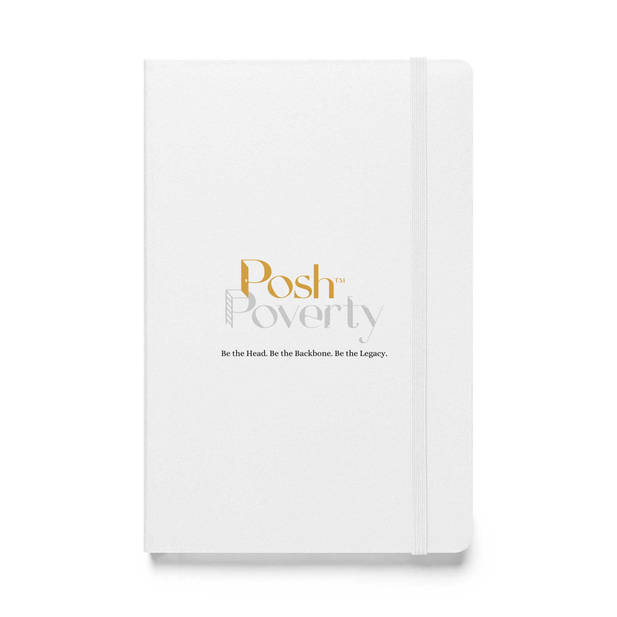 Posh Poverty Hardcover Bound Notebook