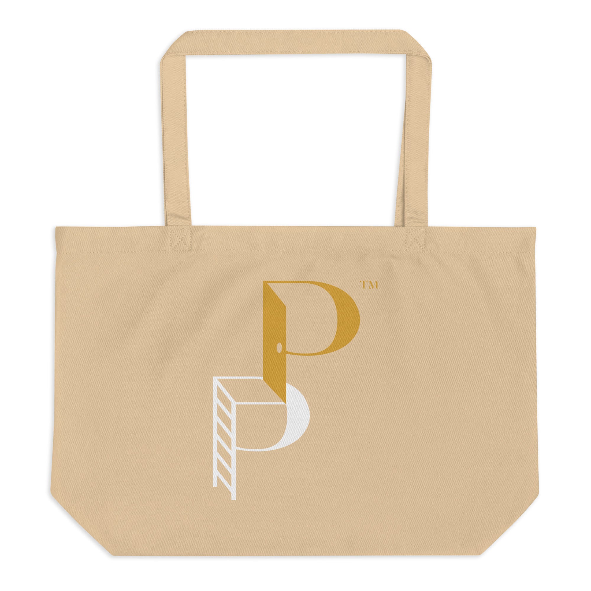 Posh Poverty Large Organic Tote Bag